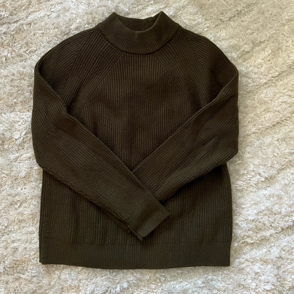 Forest Green Mango Sweater